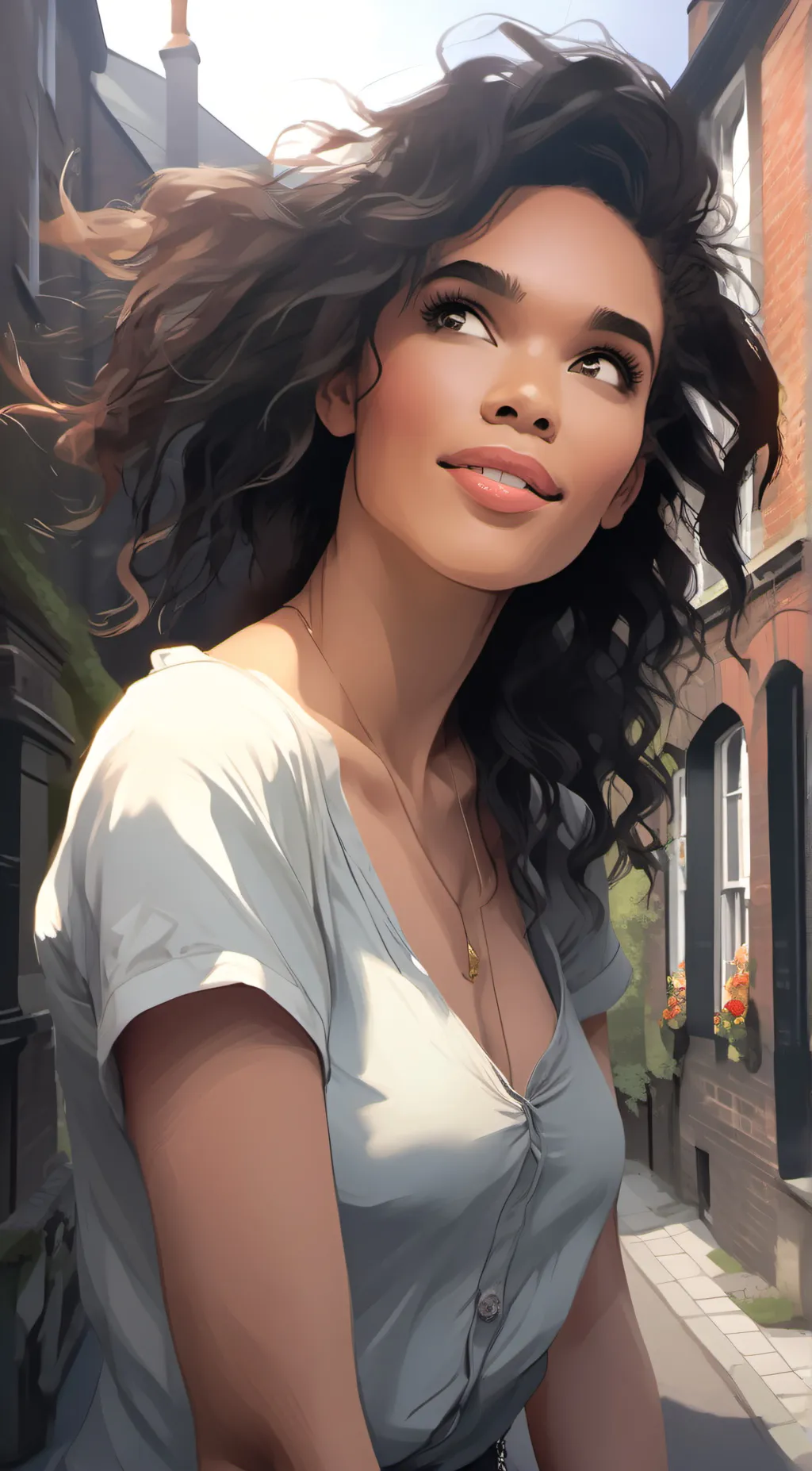 ai character: Callie background