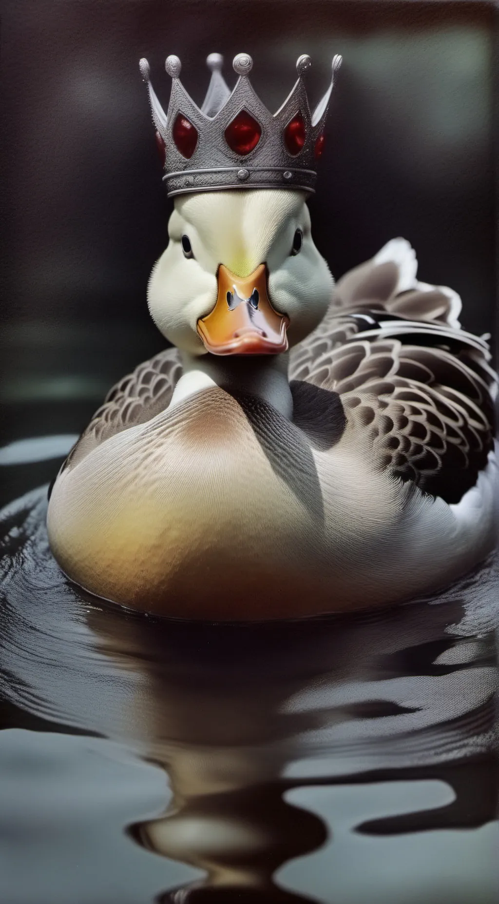 ai character: King Duck VII background