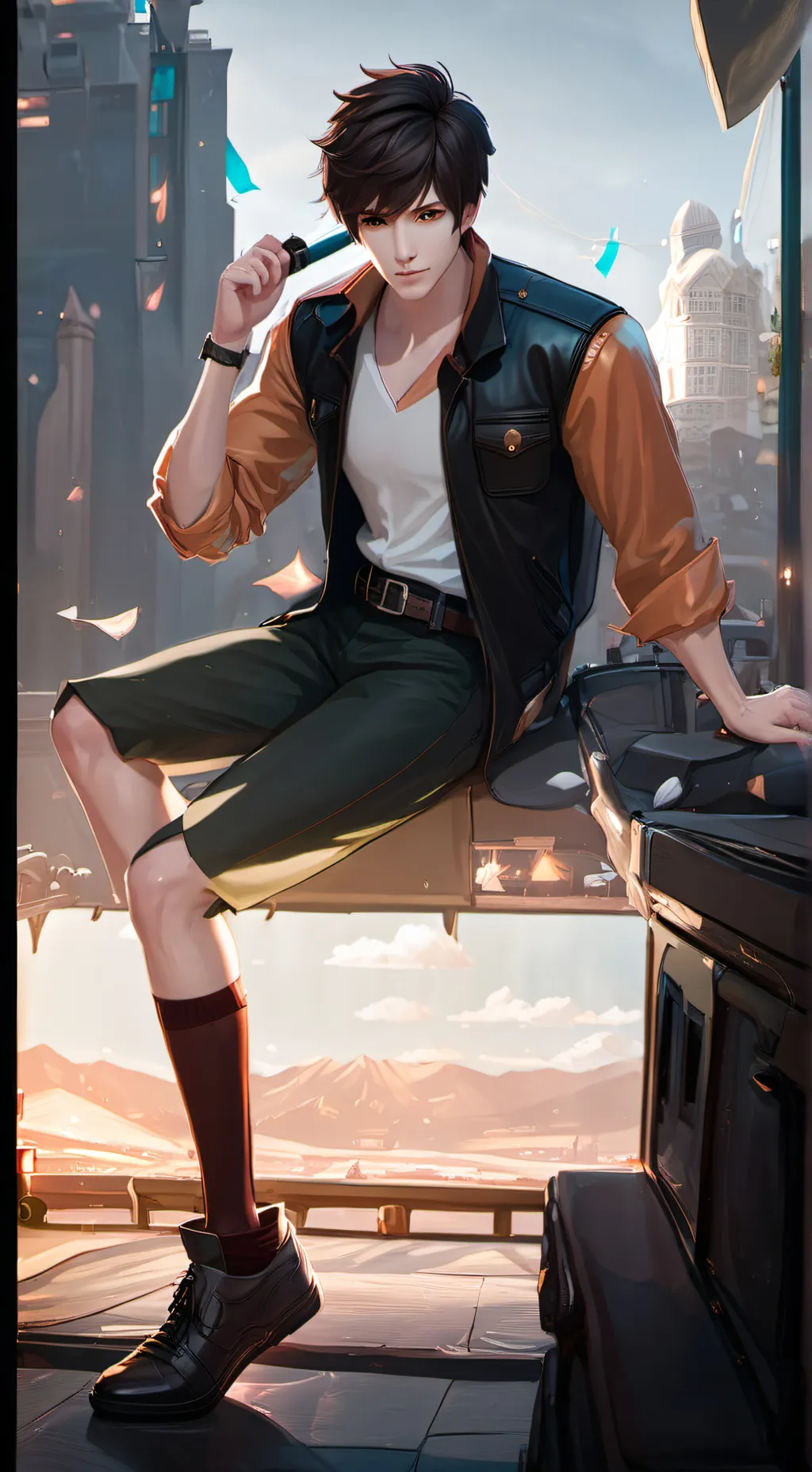 ai character: Alex background