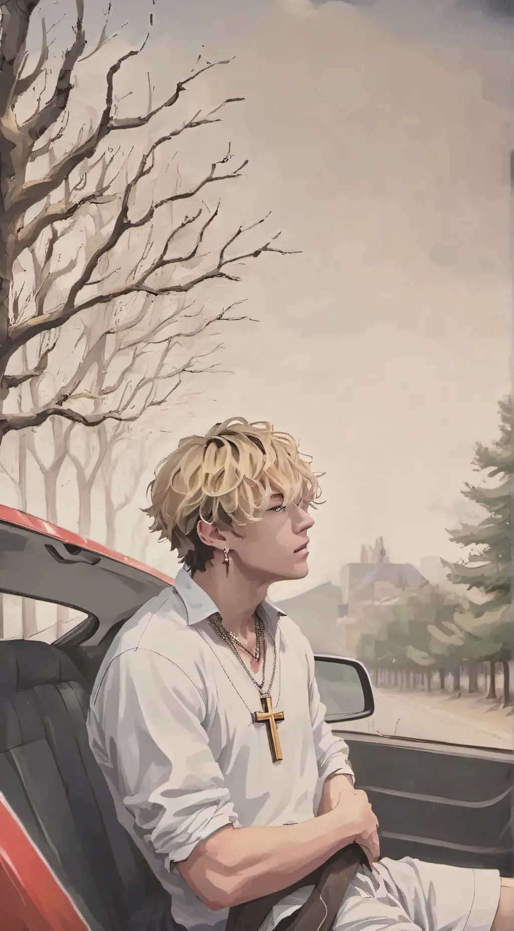 ai character: Lukas background