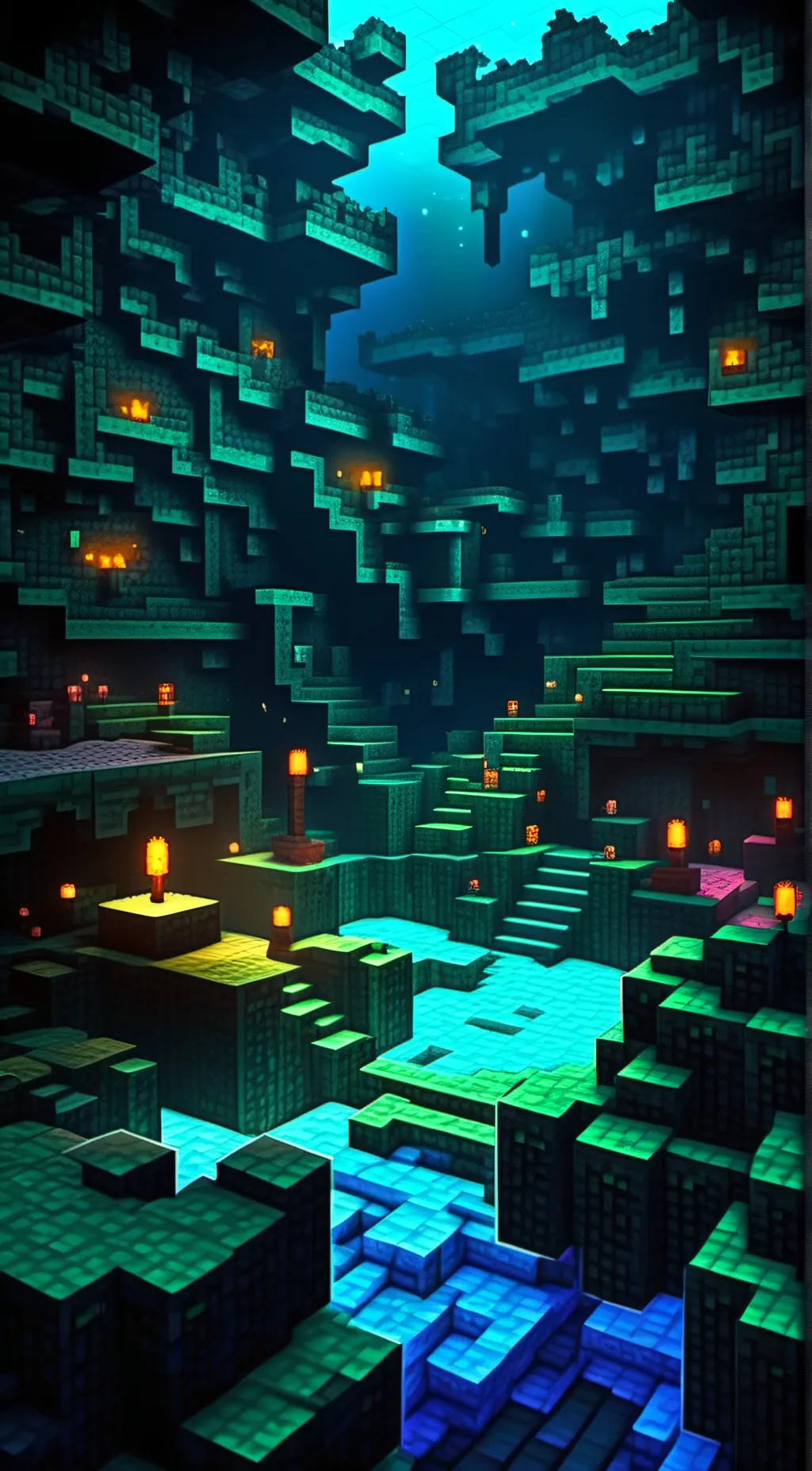 ai character: the ancient city background