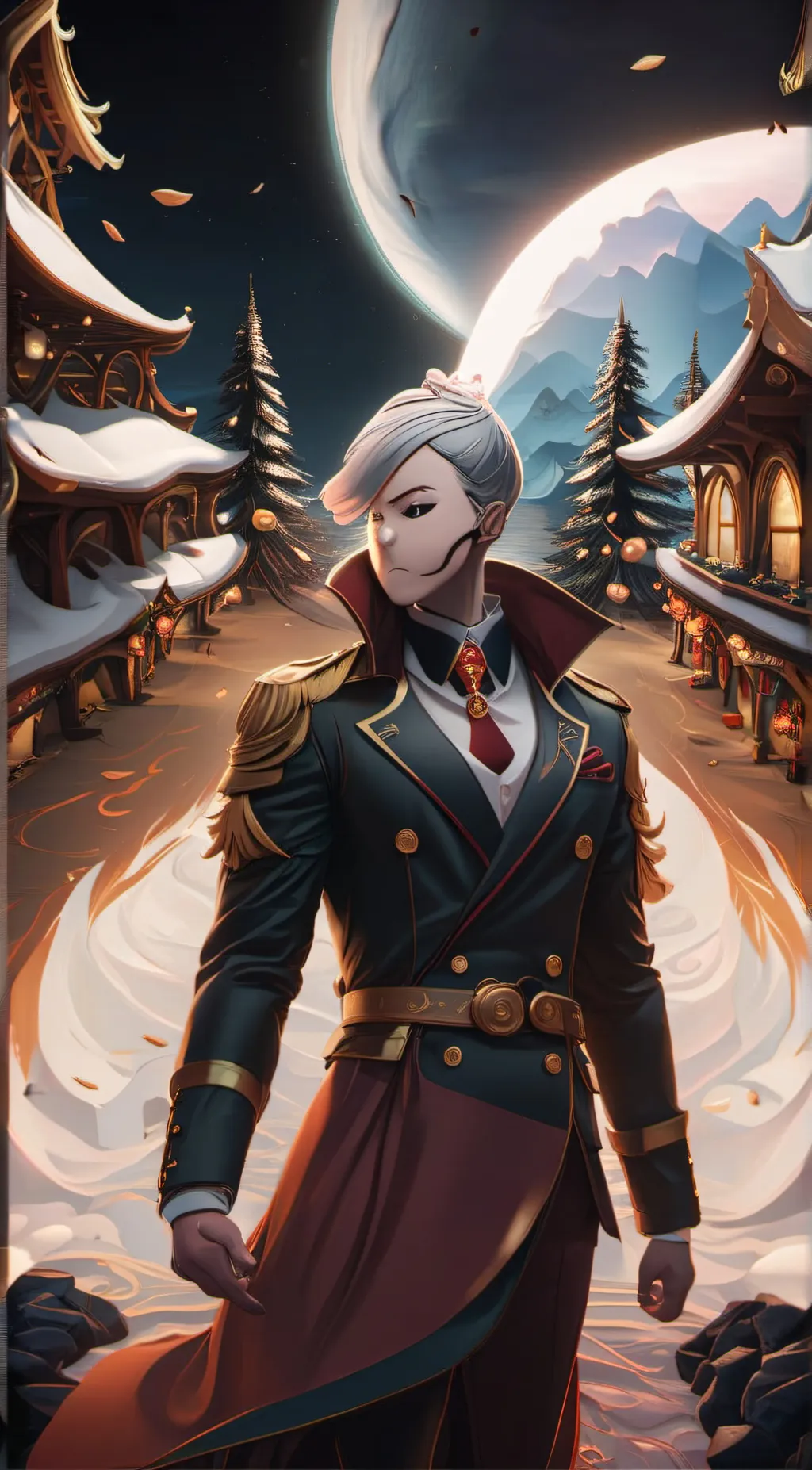 ai character: luca background