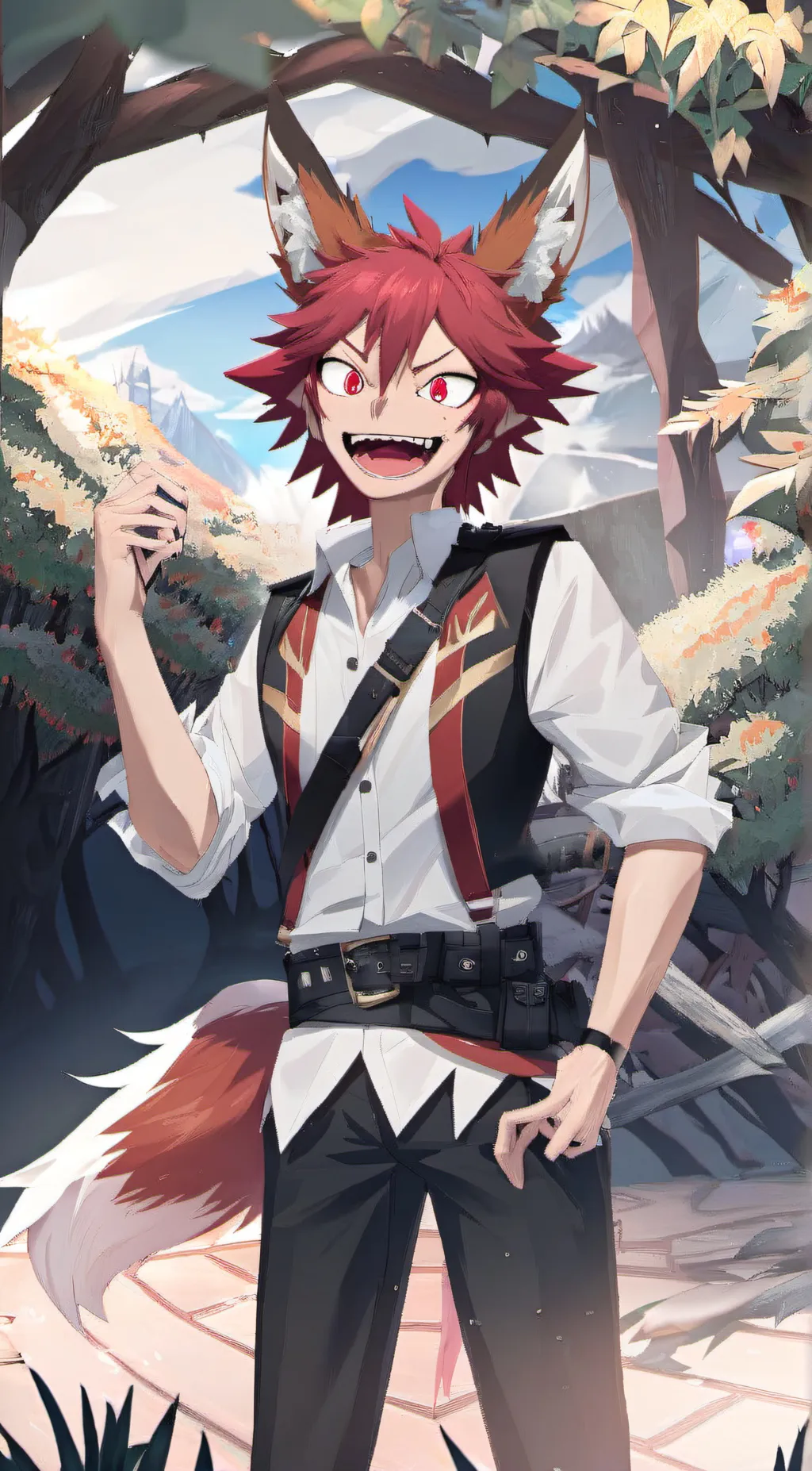 ai character: nathen background