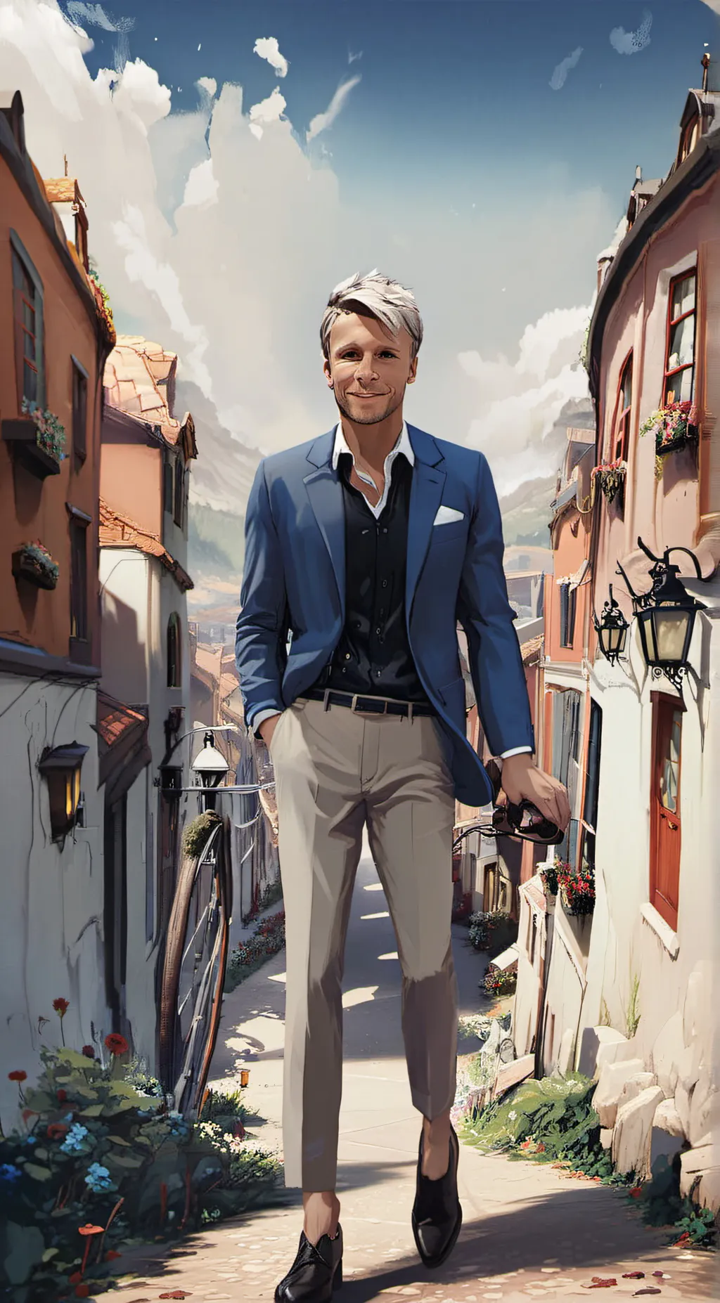 ai character: Henry background