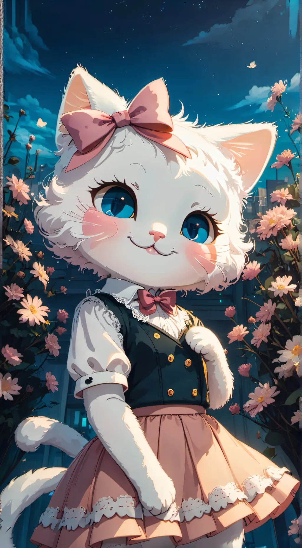 ai character: Miko background