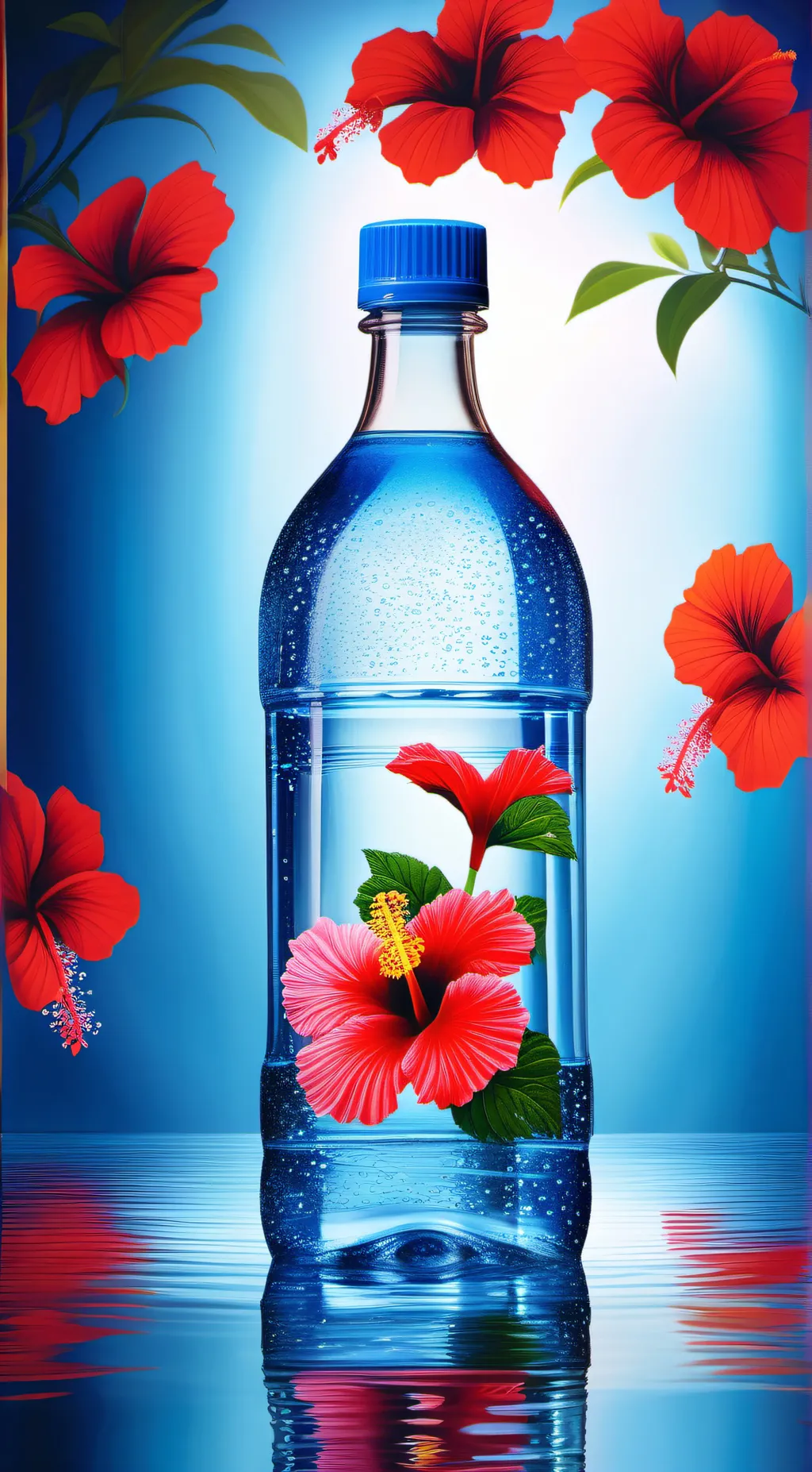 Talkie AI - Chat with Fiji water bottle 