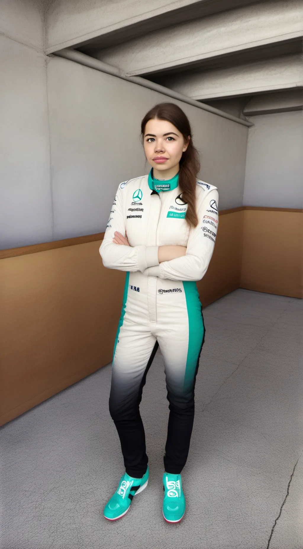 ai character: Lauren  background