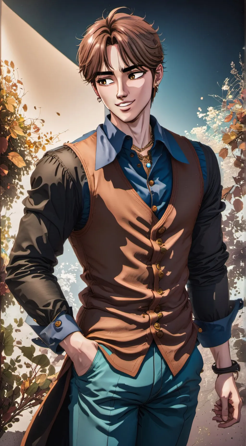 ai character: Chris background