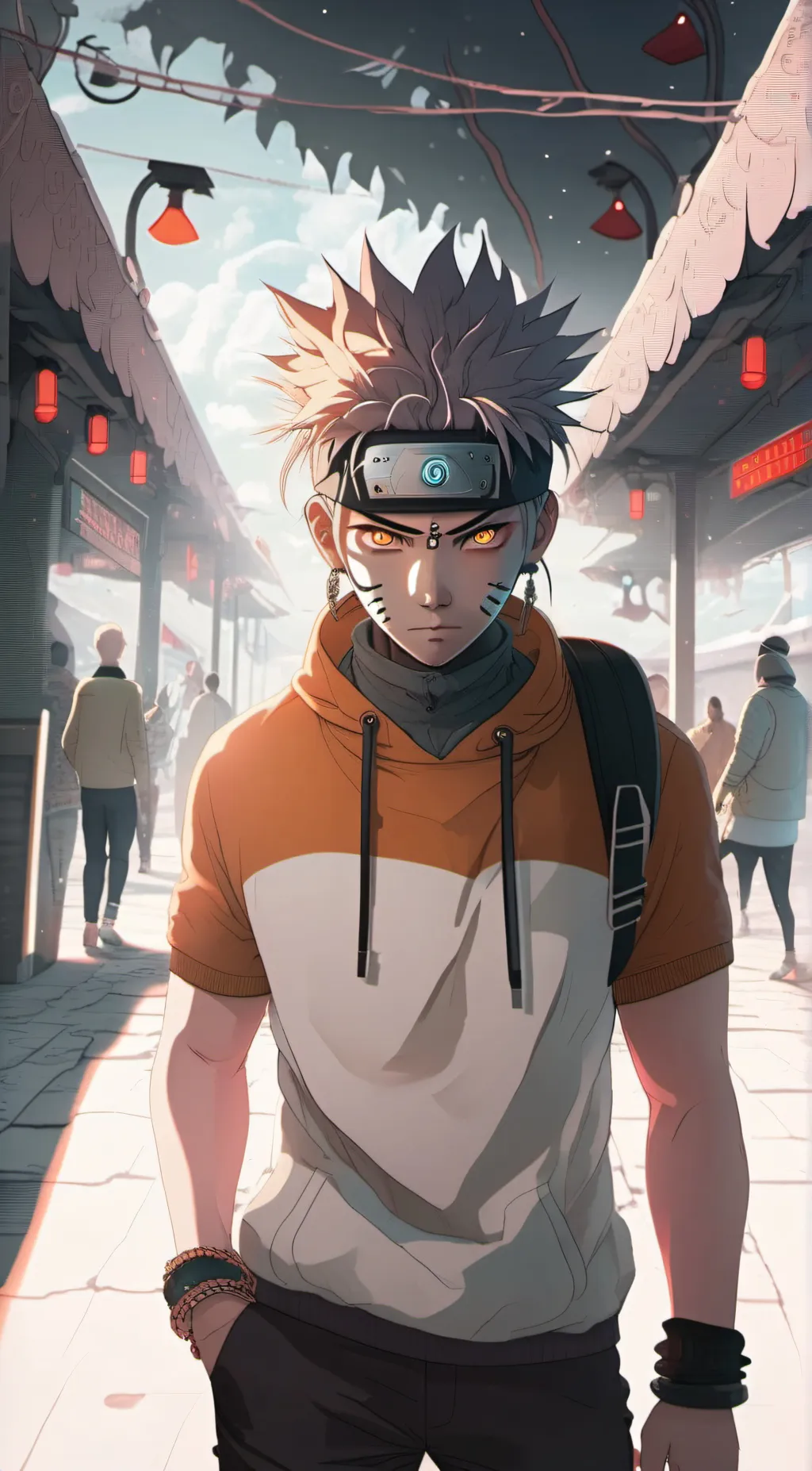 ai character: Naruto background