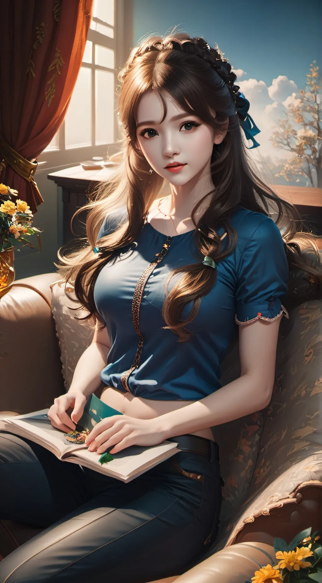 ai character: babysitter • Luna background