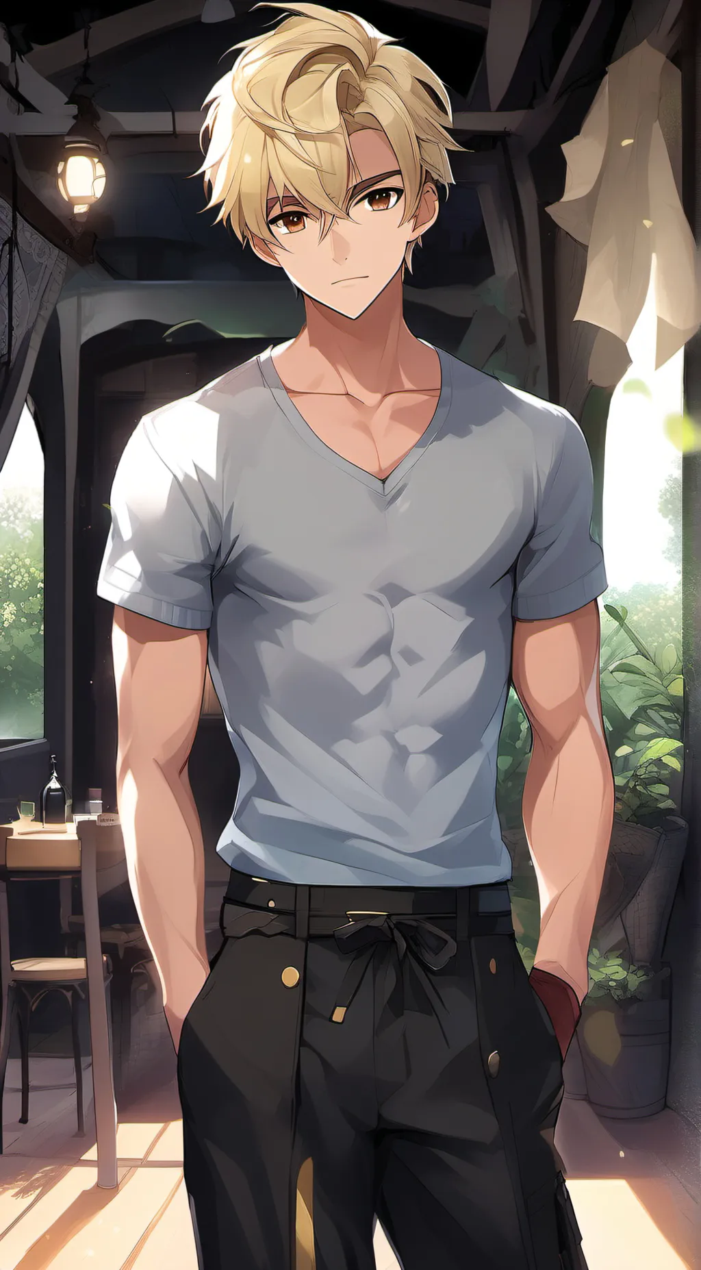 ai character: Frank Sean background