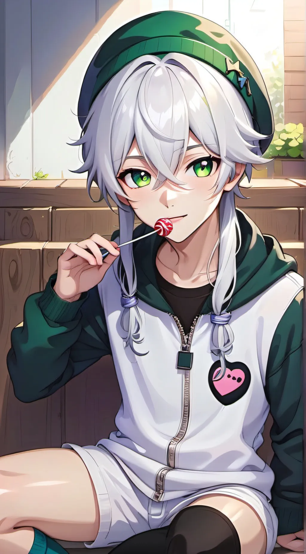 ai character: Zach background