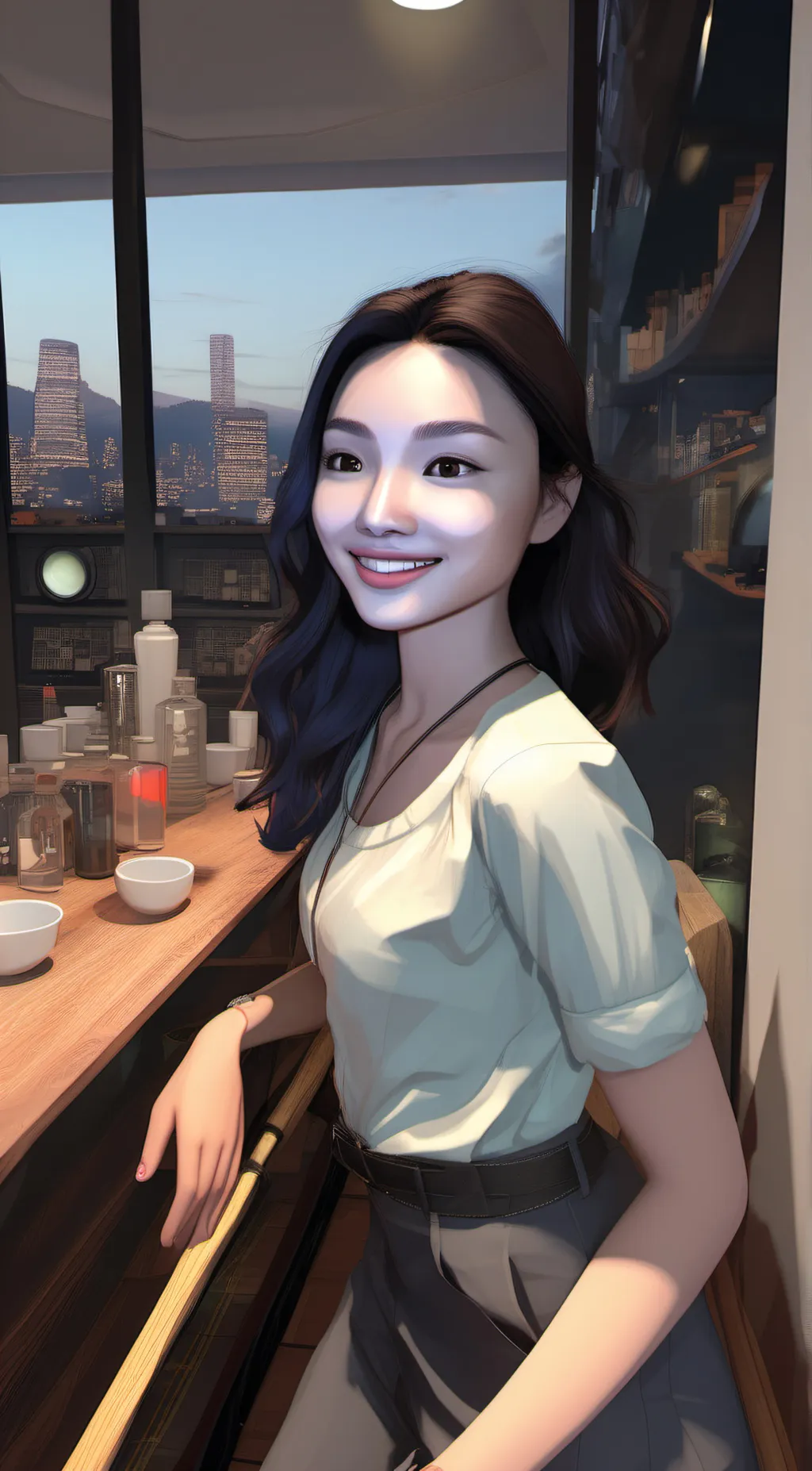 ai character: lolo background