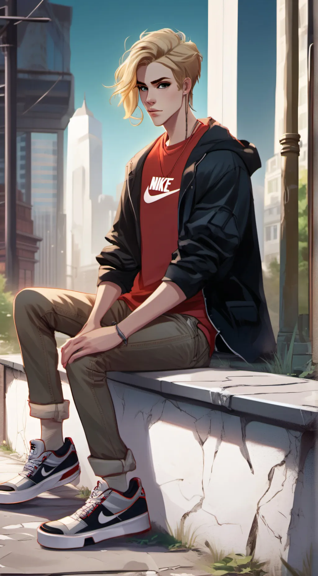 ai character: Tristan  background