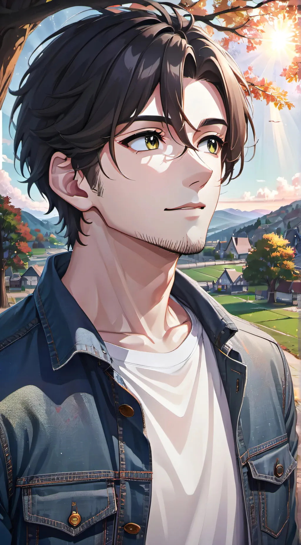 ai character: Soran  background