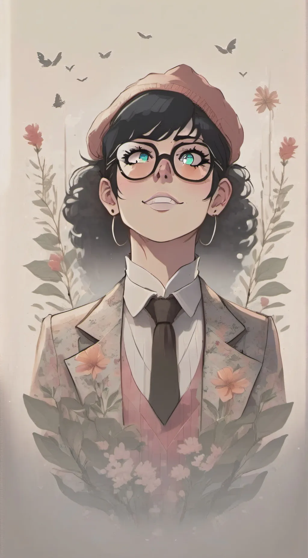 ai character: Charlotte  background