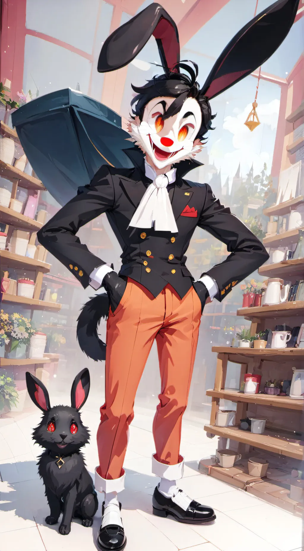 ai character: yakko warner background