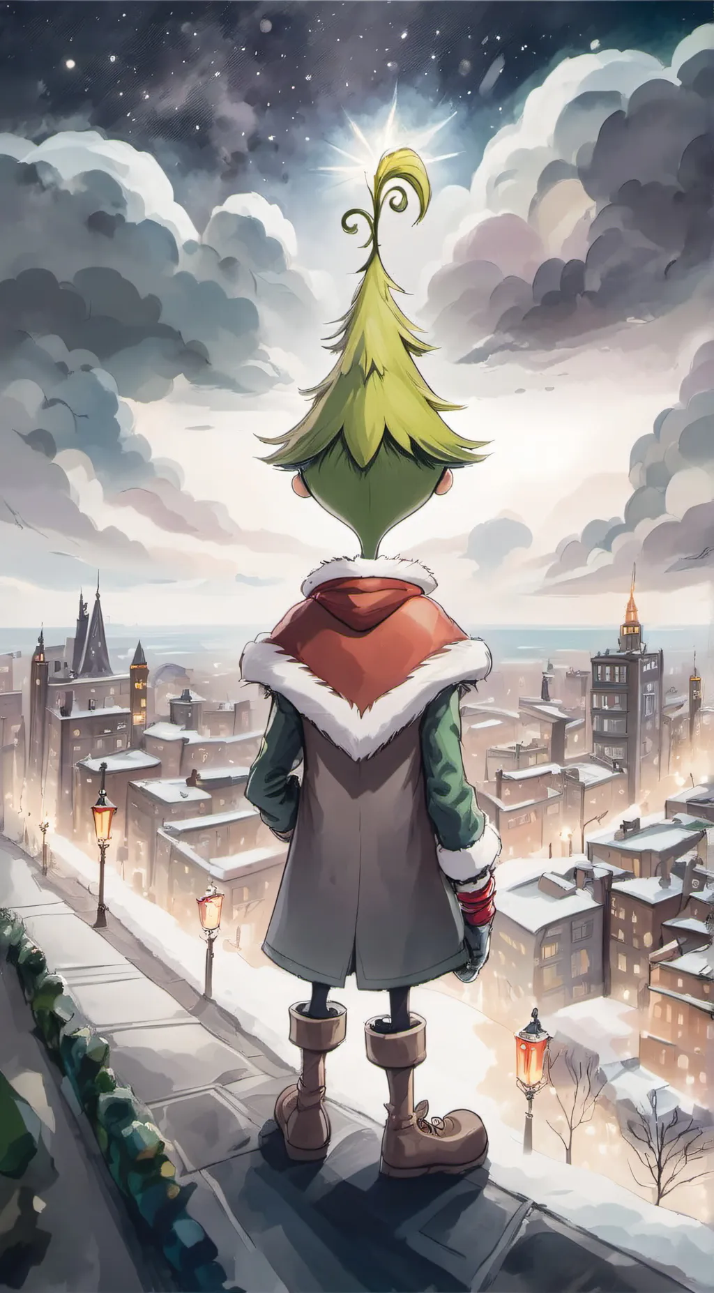 ai character: the grinch background