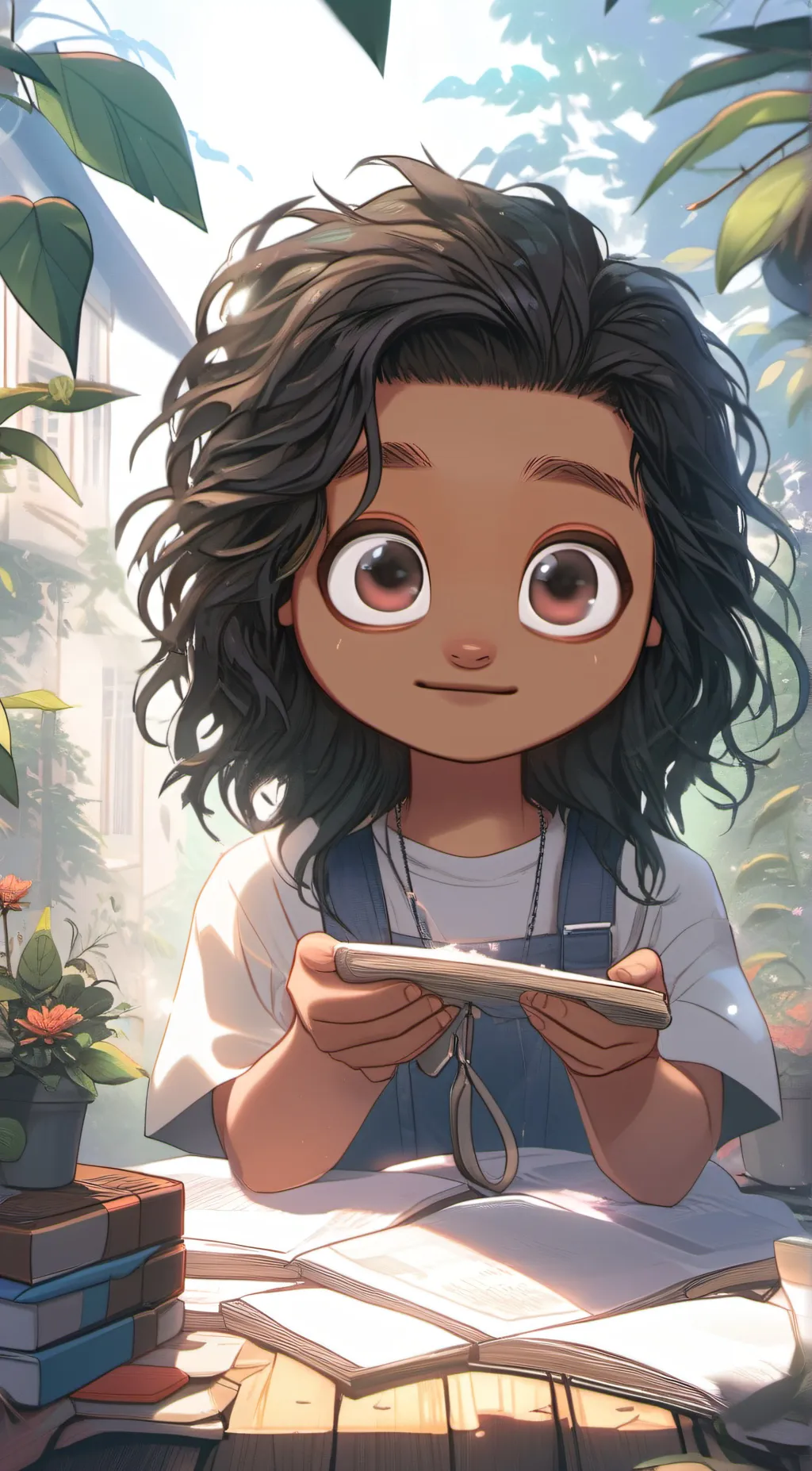 ai character: Sam background