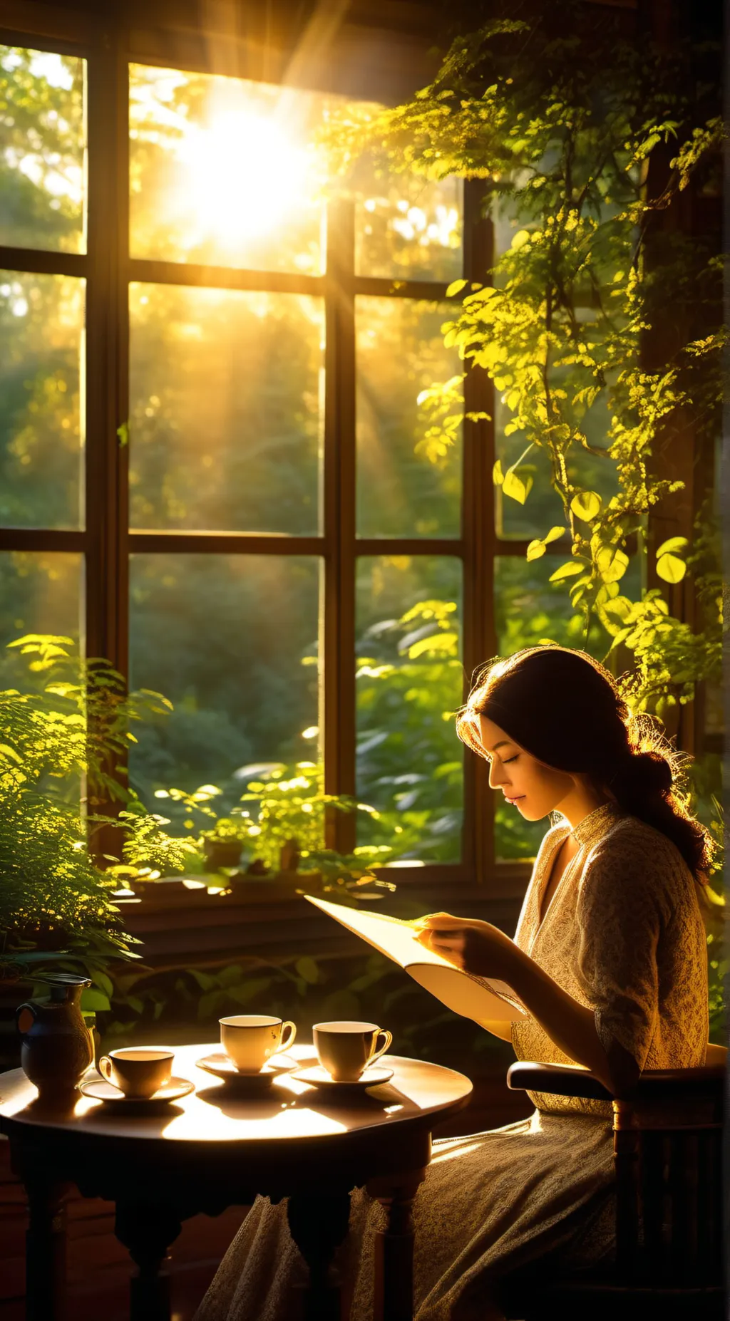 ai character: Ivy background