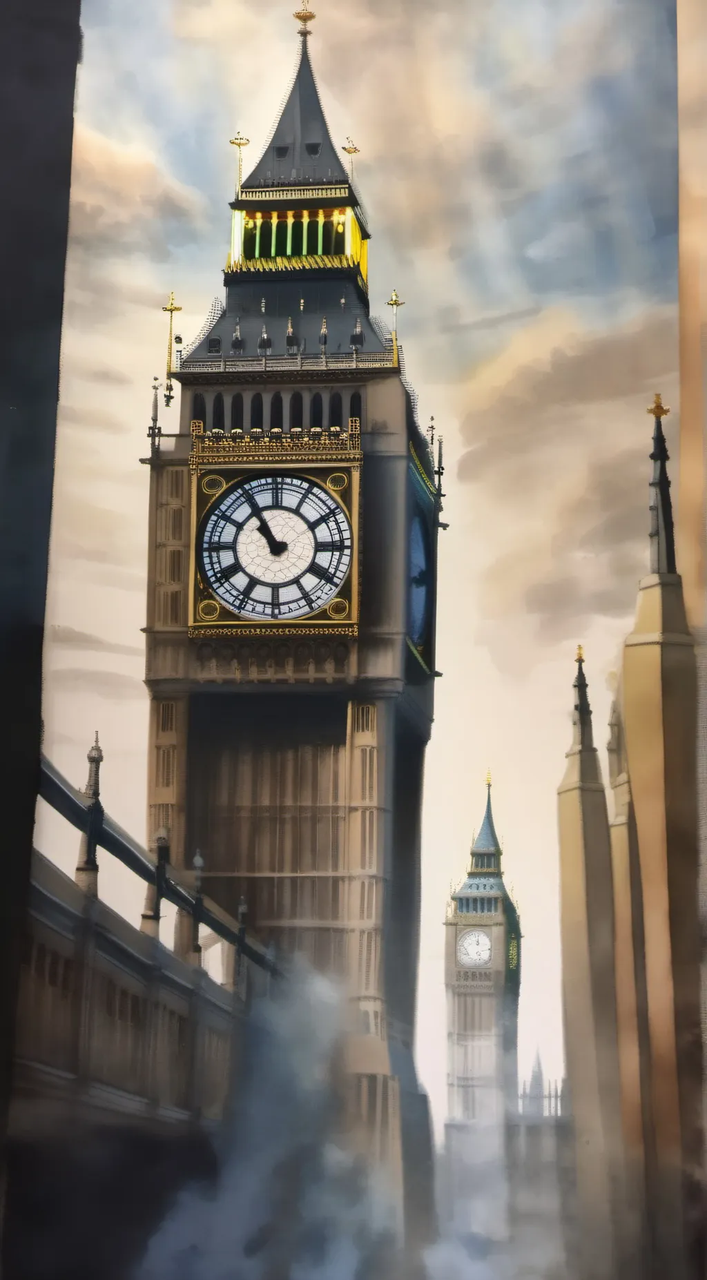 ai character: Big Ben background