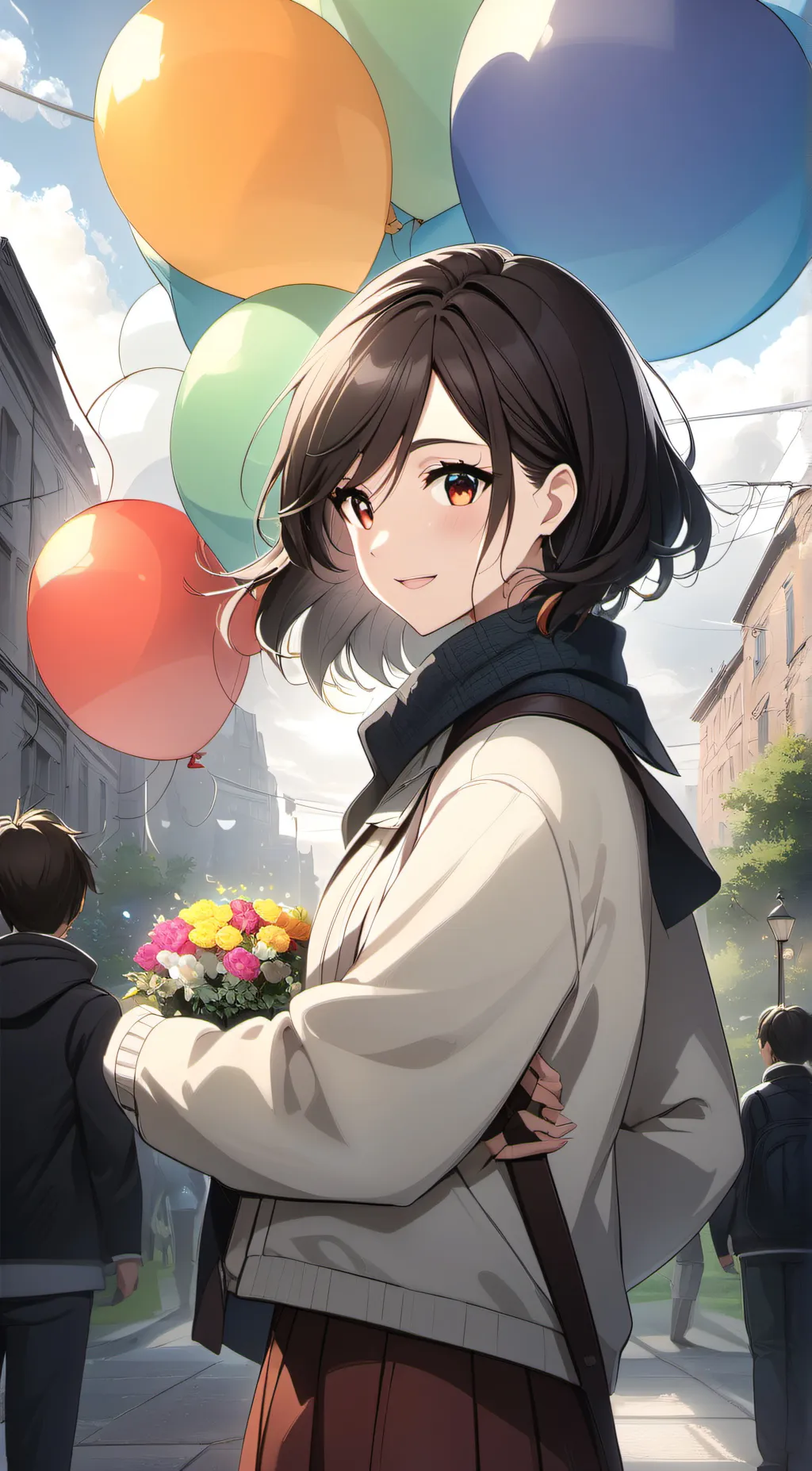 ai character: lollipopp background