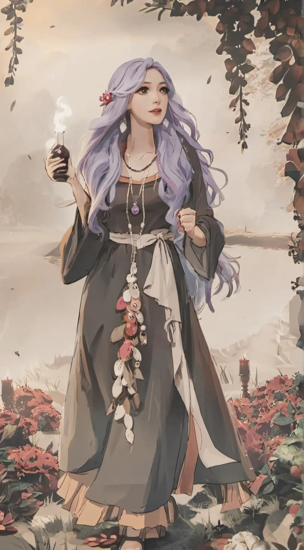 ai character: leva background