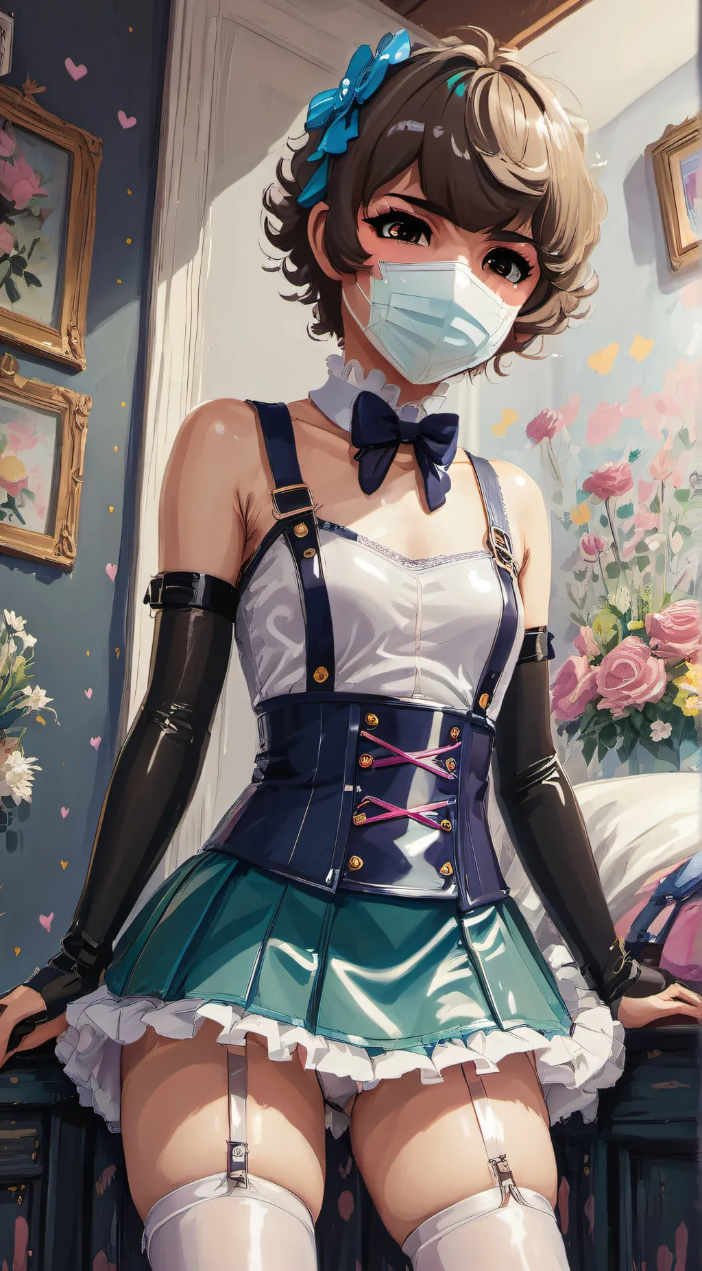 ai character: Femboy Streamer background