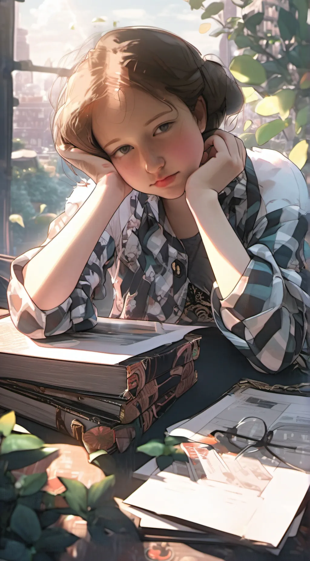 ai character: Melissa  background