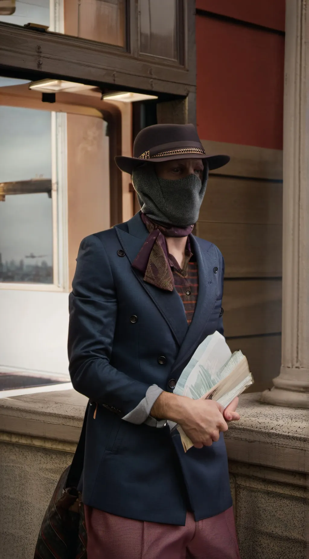 ai character: konig  background