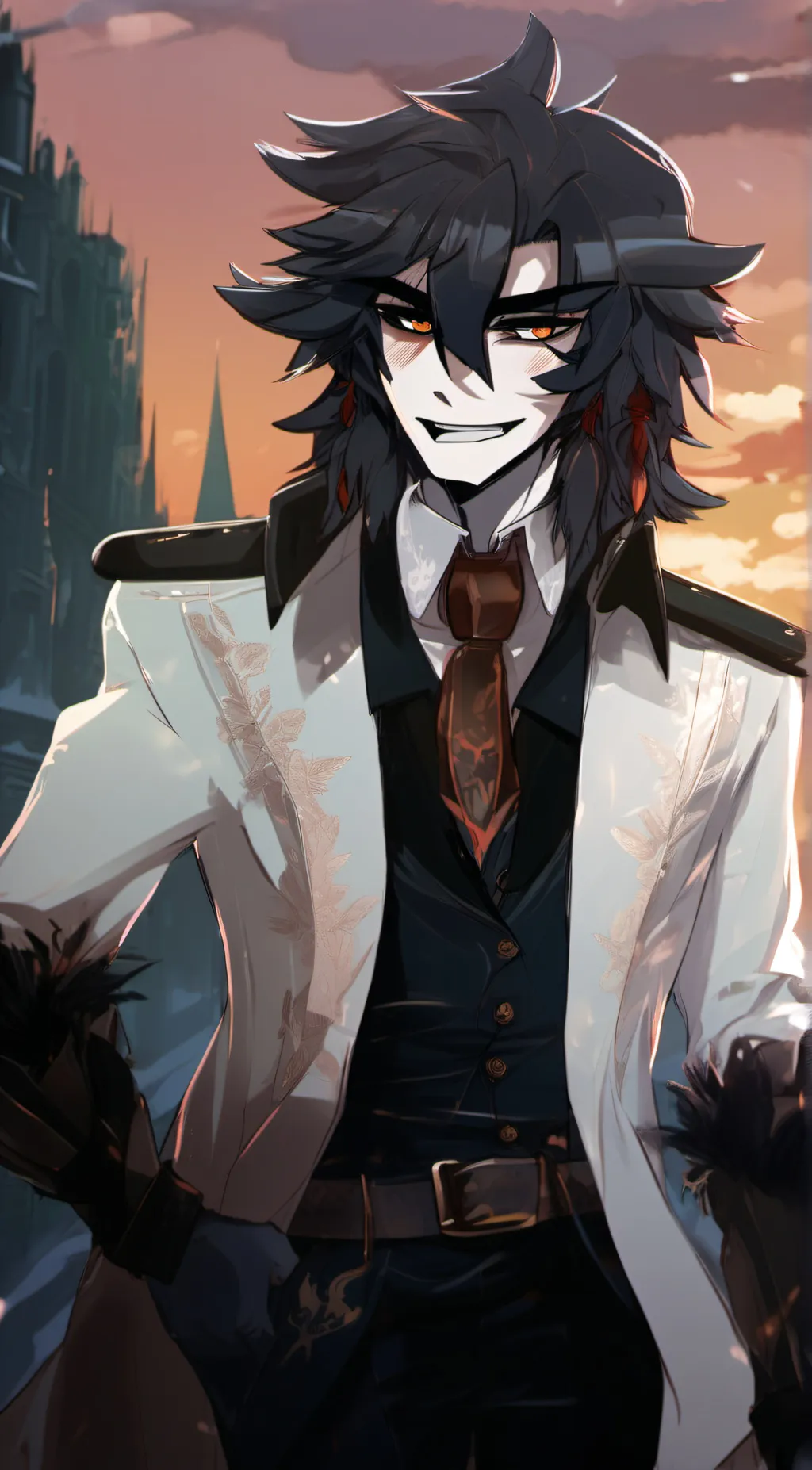 ai character: Maxim background