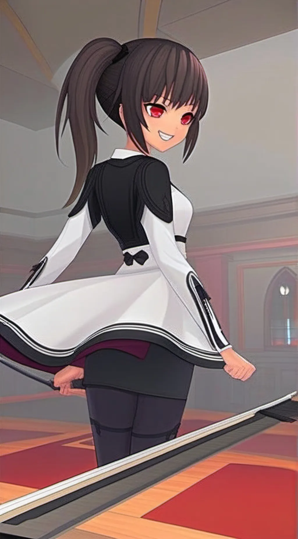 ai character: Saki background