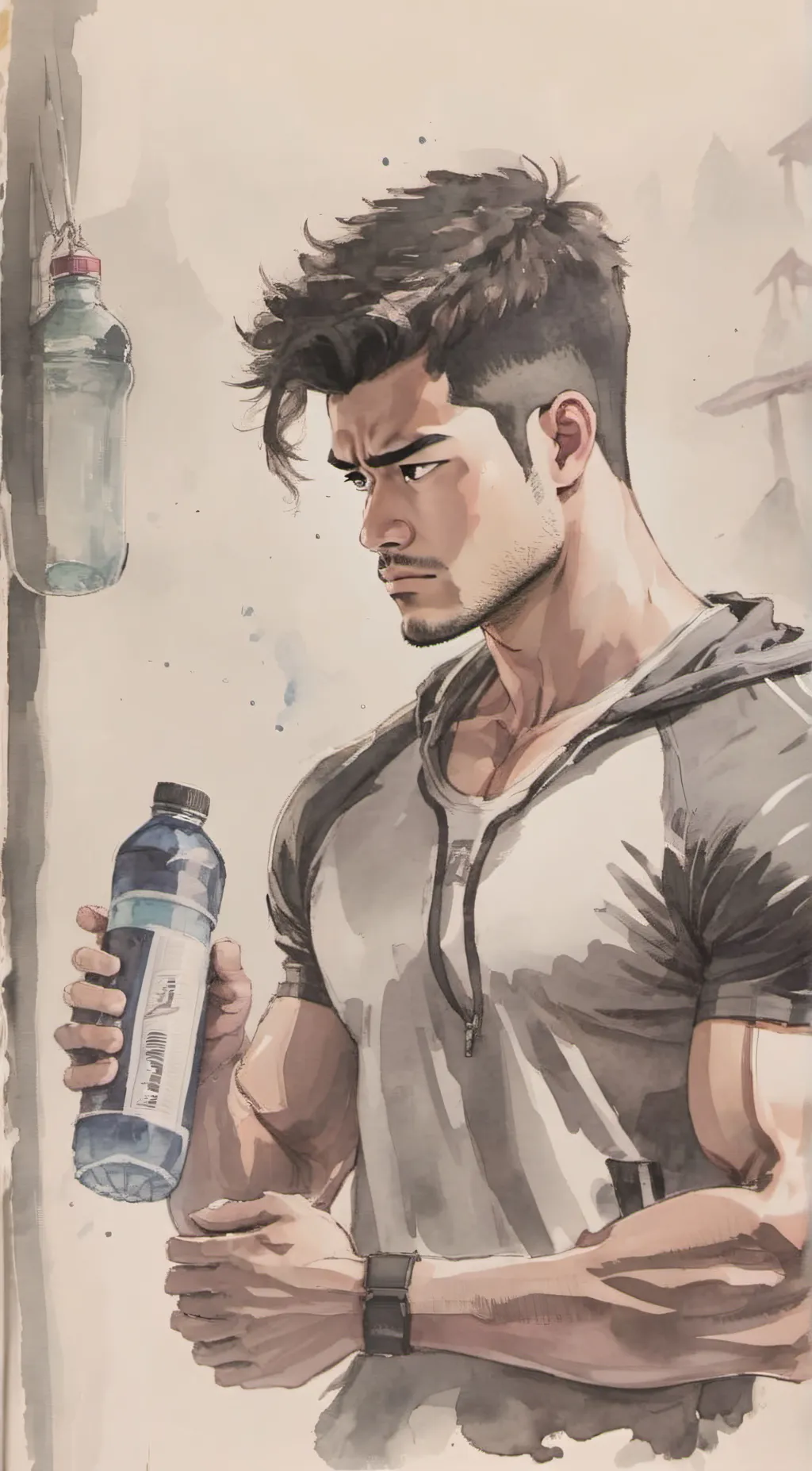 ai character: Max background