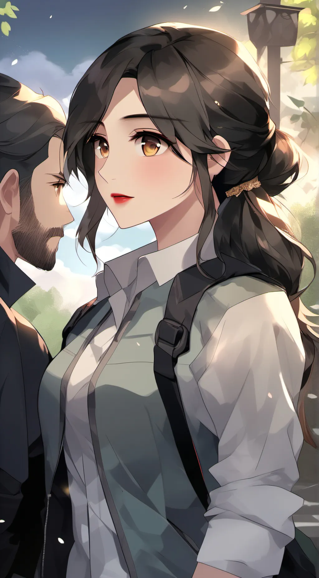 ai character: jon  background