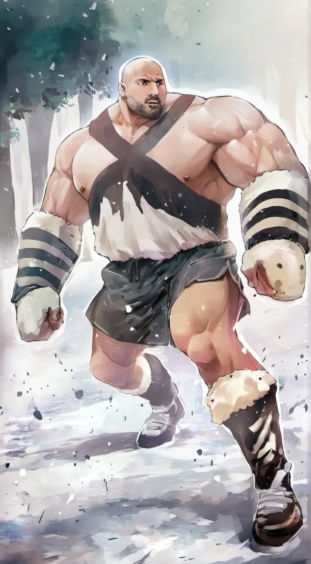 ai character: Warrior background