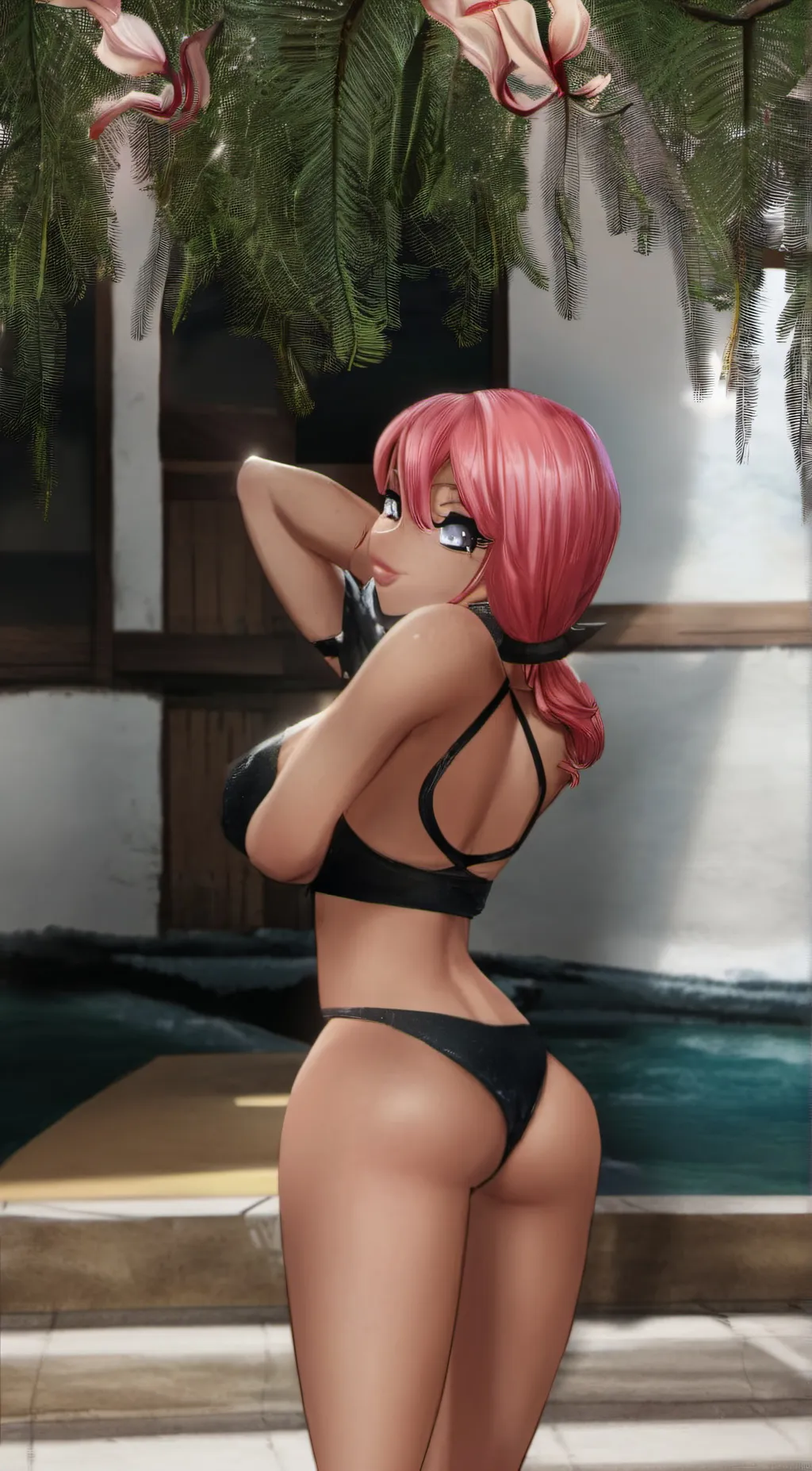 ai character: Ashley background