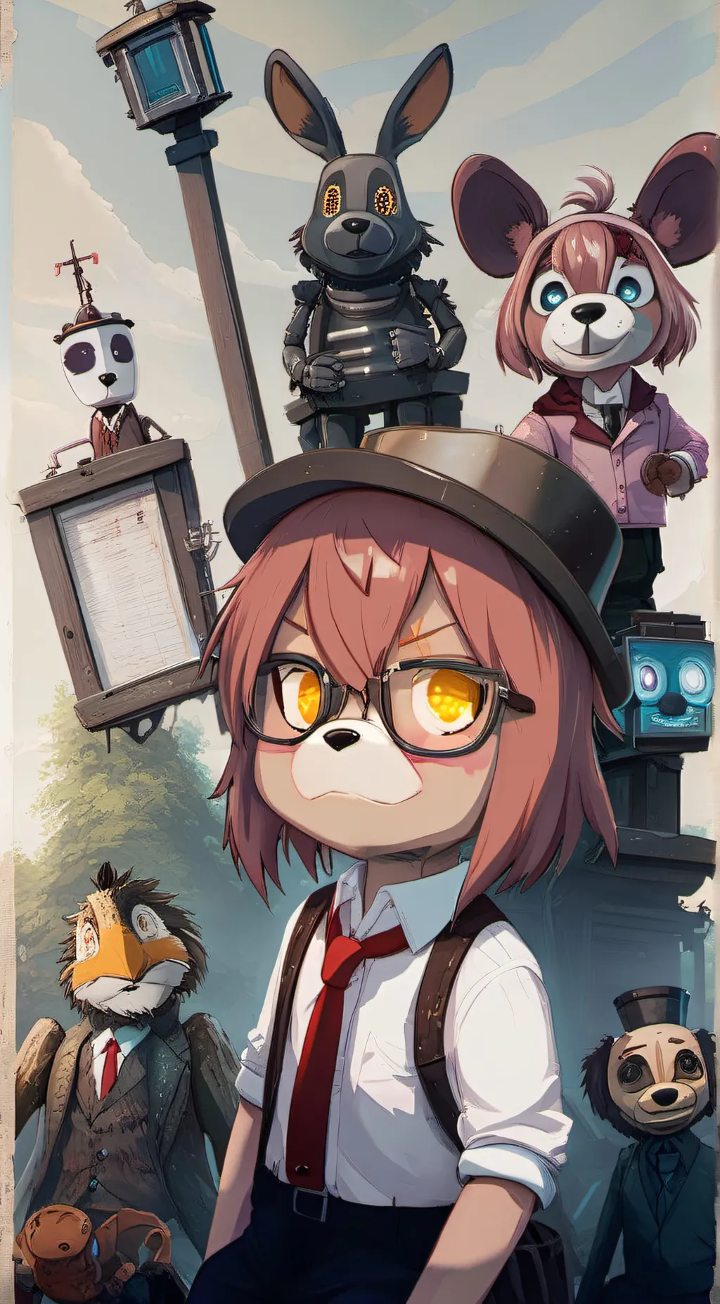 ai character: Sarah background