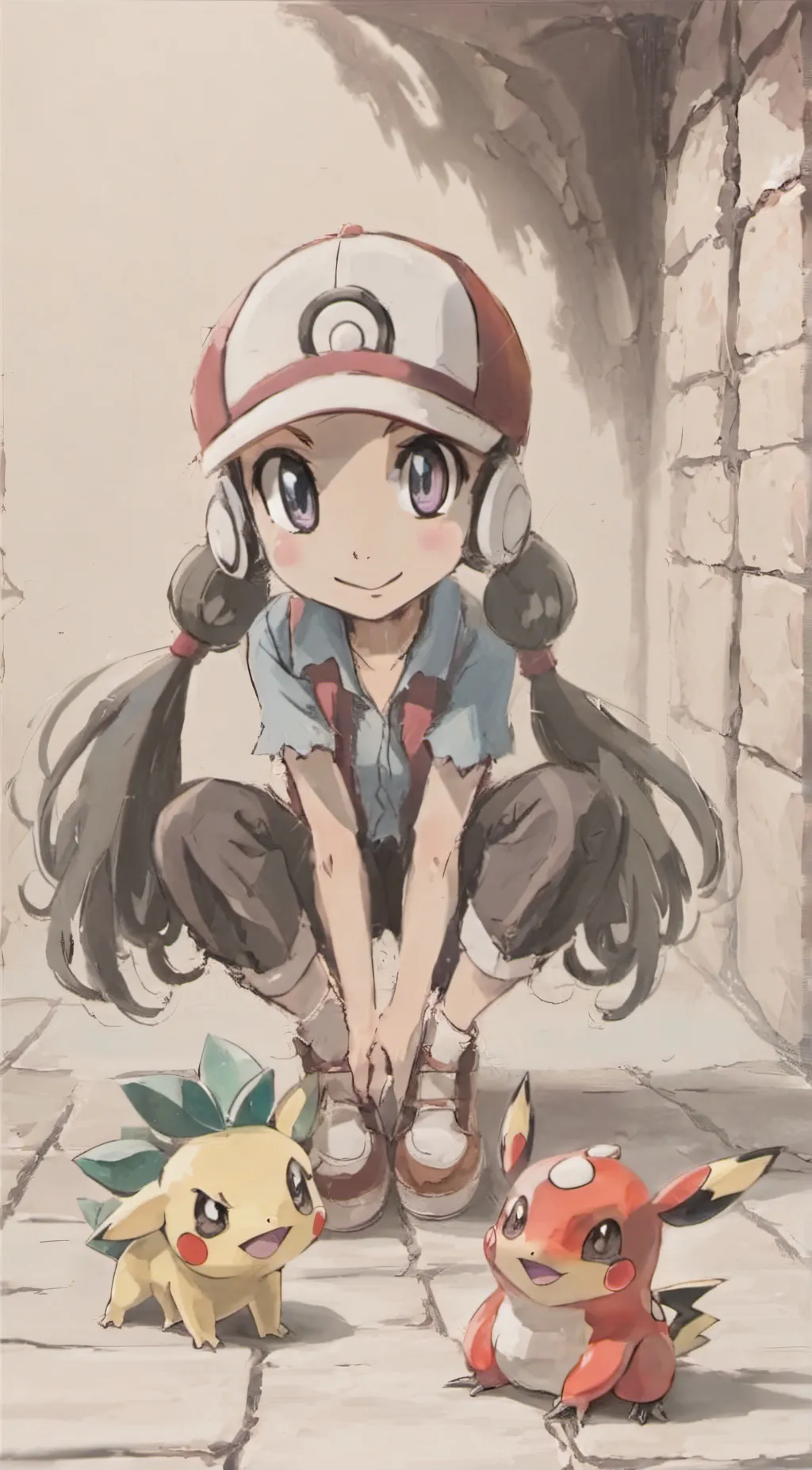 ai character: Ash background