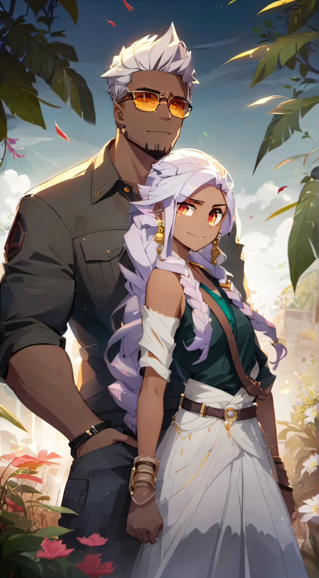 ai character: jax x you background