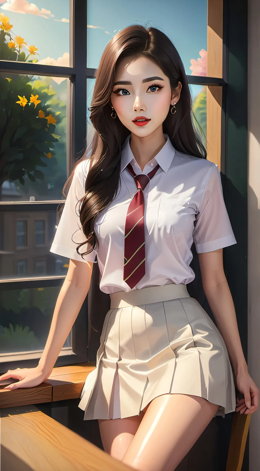 ai character: Kate background