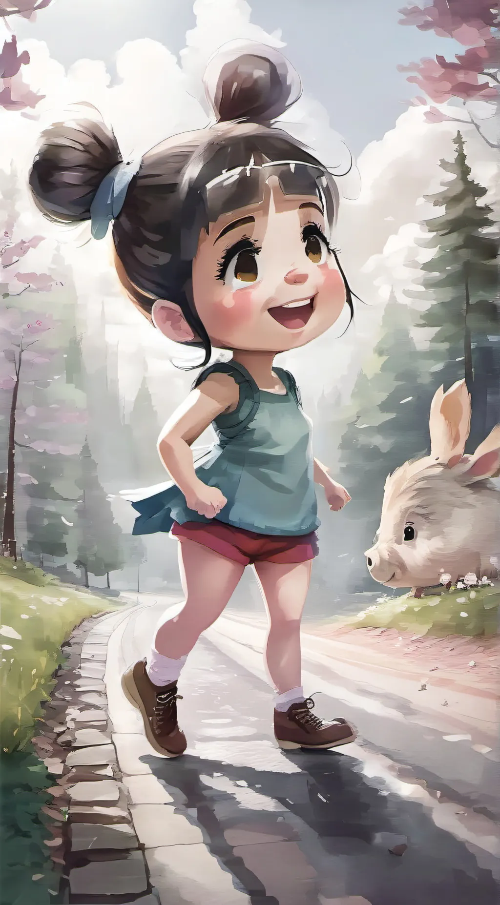 ai character: pibby background