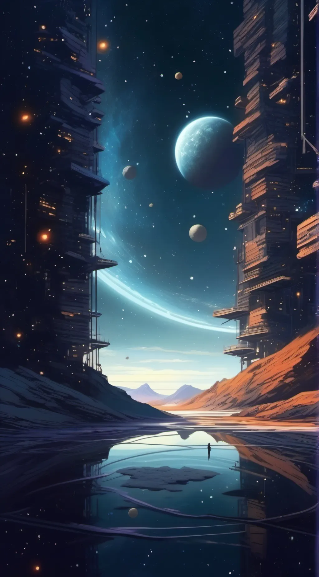 ai character: Murder Drones background