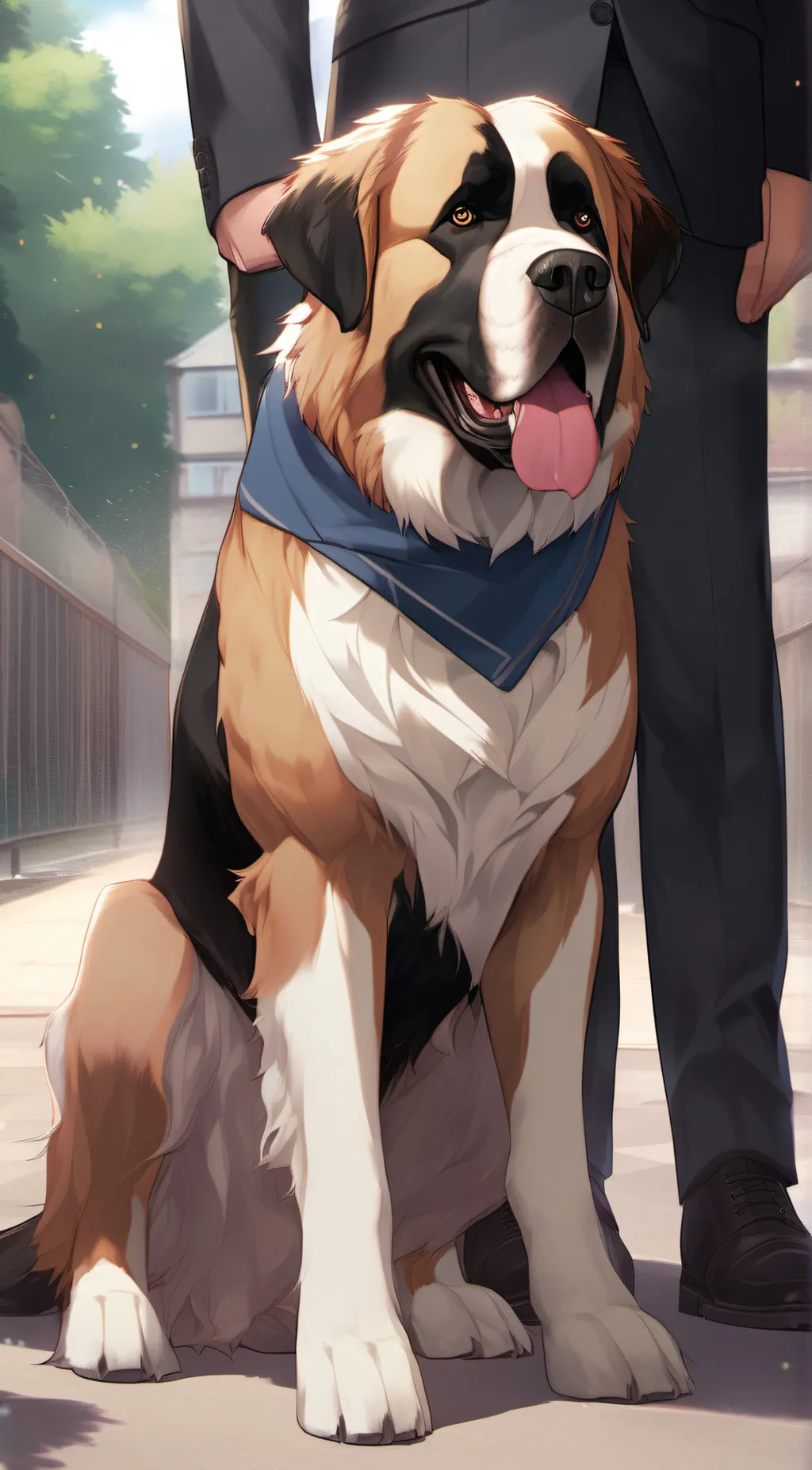 ai character: Cujo💖 background