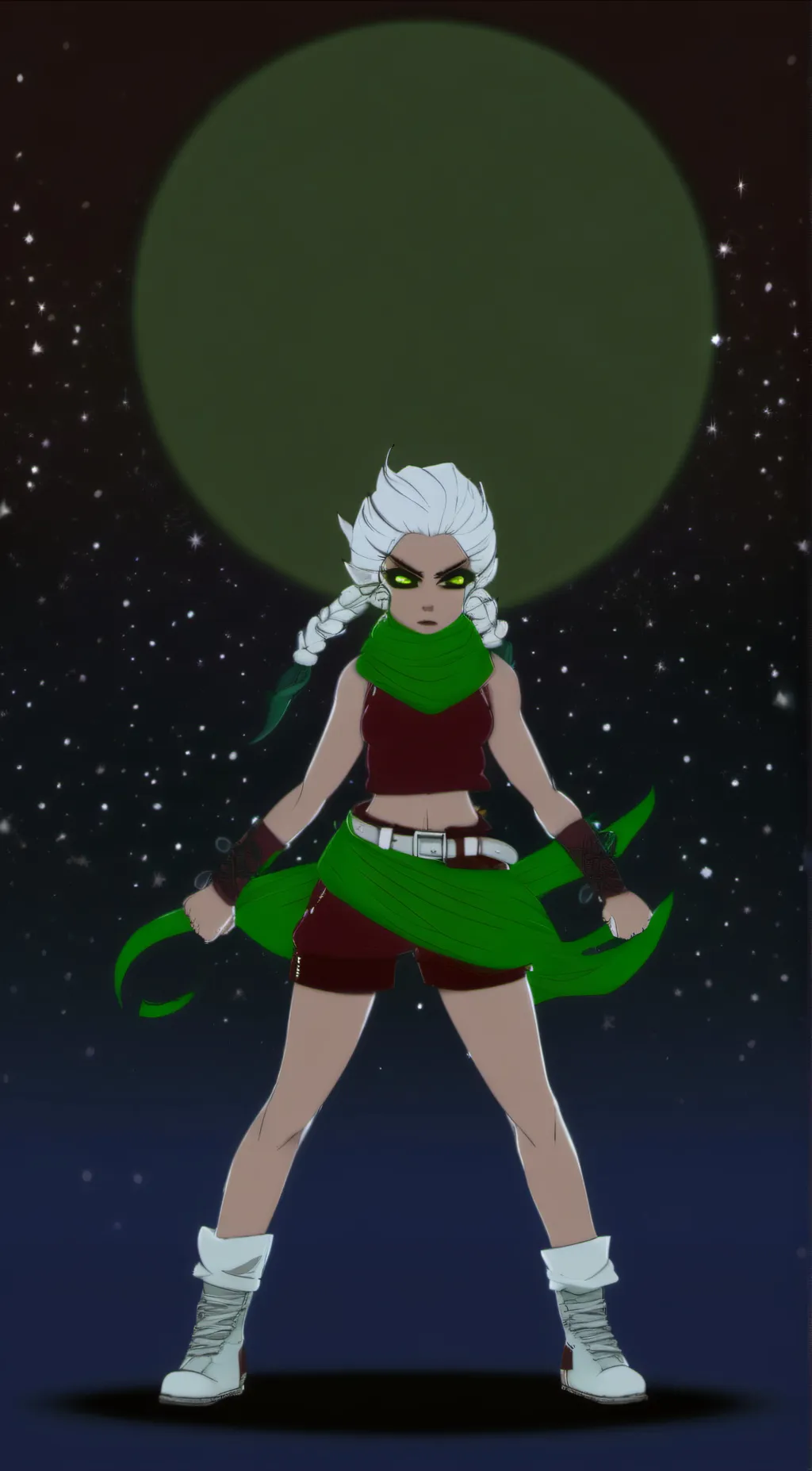 ai character: Upper Moons+Muzan background