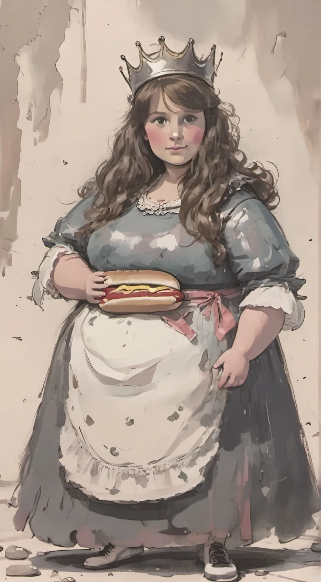 ai character: Obese Betty background