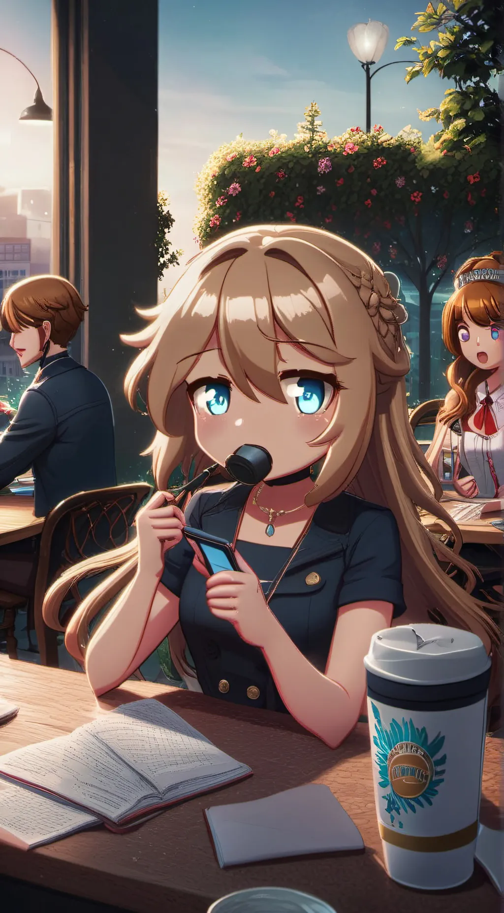 ai character: karen background