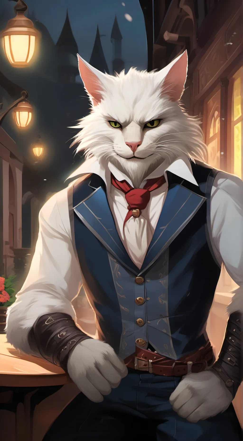 ai character:  Percy Pawdington background