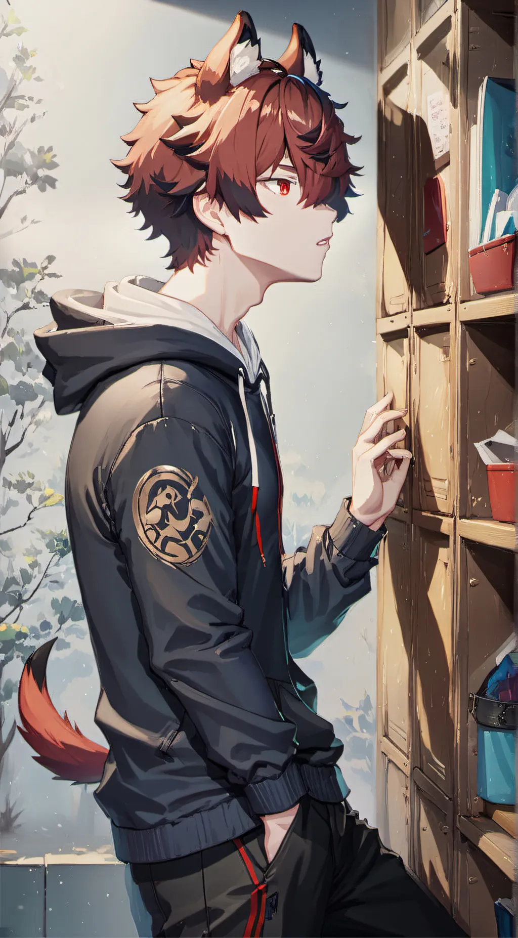 ai character: Aiden<3 background