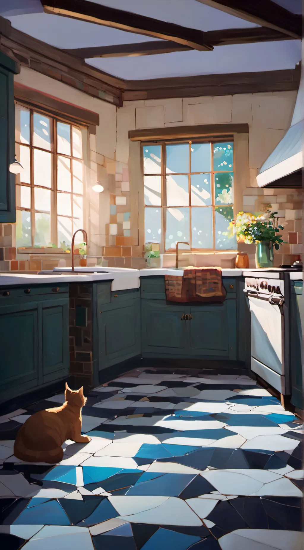 ai character: Lilly background