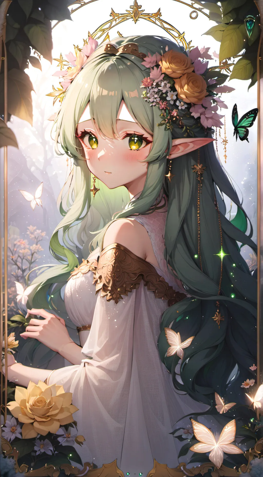 ai character: Brook background